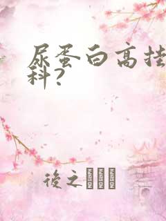 尿蛋白高挂什么科?