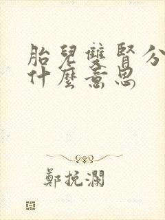 胎儿双肾分离是什么意思