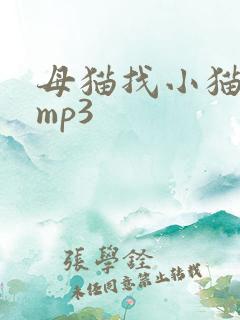 母猫找小猫叫声mp3