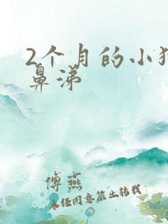 2个月的小狗流鼻涕