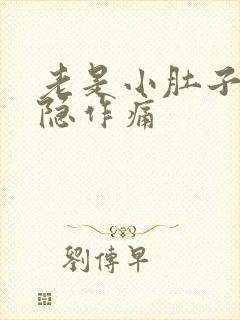 老是小肚子疼隐隐作痛