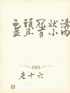 龟头冠状沟发紫并且有小肉粒