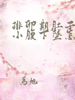 排卵期肚子胀痛小腹下坠怎么缓解