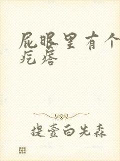 屁眼里有个小硬疙瘩