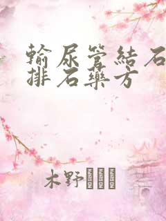 输尿管结石中药排石药方