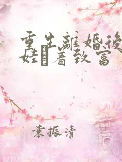 重生离婚后我带娃芶着致富了