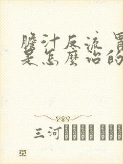 胆汁反流 胃炎是怎么治的