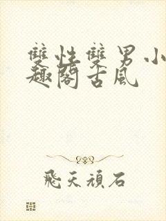 双性双男小说笔趣阁古风