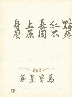 身上长红点是什么原因不疼不痒