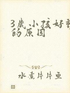 3岁小孩好动症的原因