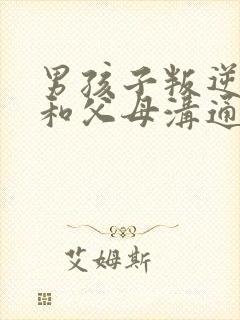 男孩子叛逆期不和父母沟通怎么办