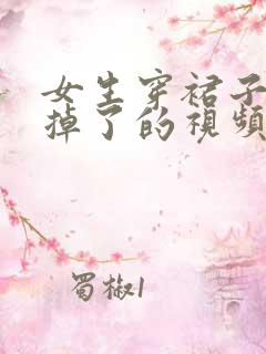 女生穿裙子内裤掉了的视频