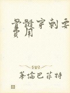 骨髓穿刺要多少费用