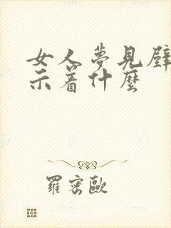 女人梦见壁虎预示着什么