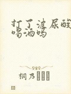 打了波尿酸可以喝酒吗