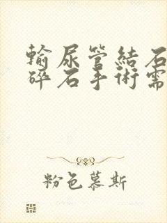 输尿管结石激光碎石手术需要多少钱