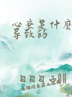 心衰是什么原因导致的