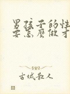 男孩子的性教育要怎么做才可以引导