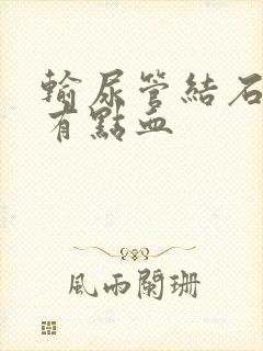 输尿管结石尿里有点血