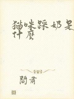 猫咪踩奶是在干什么