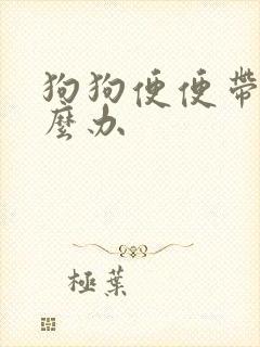 狗狗便便带血怎么办