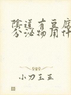 阴道有豆腐渣样分泌物用什么药,但没有气味