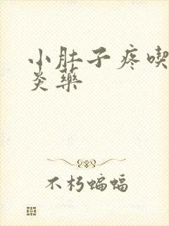 小肚子疼吃啥消炎药