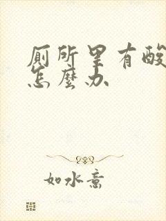 厕所里有酸臭味怎么办