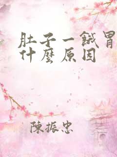 肚子一饿胃就疼什么原因