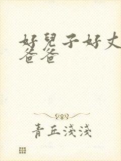 好儿子好丈夫好爸爸