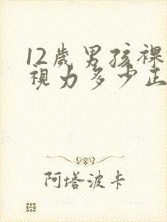 12岁男孩裸眼视力多少正常