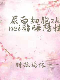 尿白细胞zhinei酯酶阳性