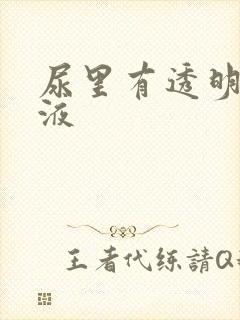 尿里有透明的粘液