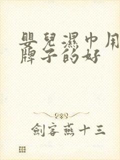 婴儿湿巾用什么牌子的好