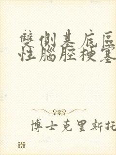 双侧基底区腔隙性脑腔梗塞