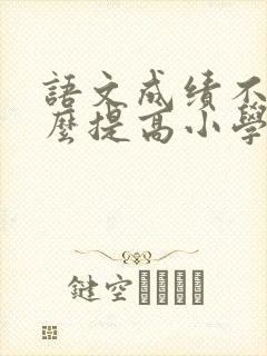 语文成绩不好怎么提高小学生