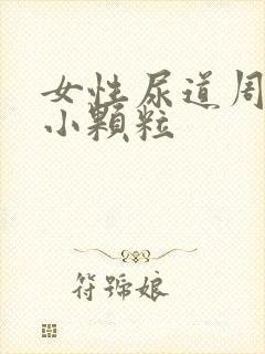 女性尿道周围长小颗粒