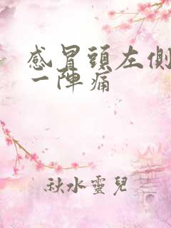 感冒头左侧一阵一阵痛