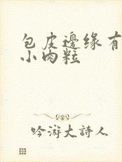 包皮边缘有一排小肉粒