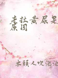 老拉黄尿是什么原因