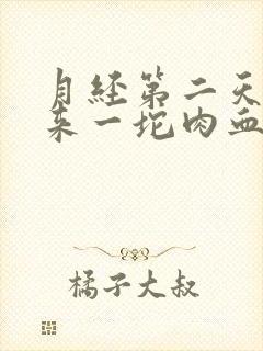 月经第二天流出来一坨肉血块