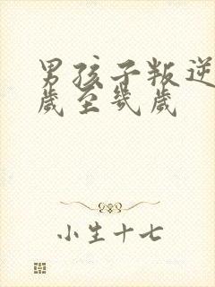 男孩子叛逆期几岁至几岁