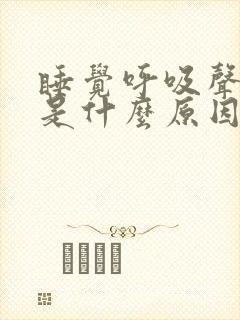 睡觉呼吸声音大是什么原因导致的