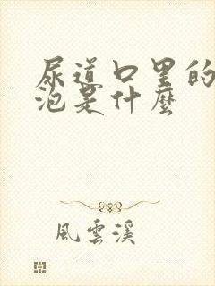 尿道口里的小水泡是什么