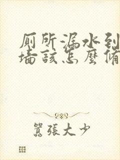 厕所漏水到卧室墙该怎么修复