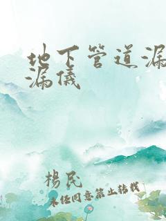 地下管道漏水检漏仪