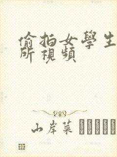 偷拍女学生上厕所视频