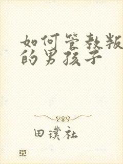 如何管教叛逆期的男孩子