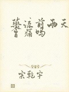 药流前两天吃药会痛吗