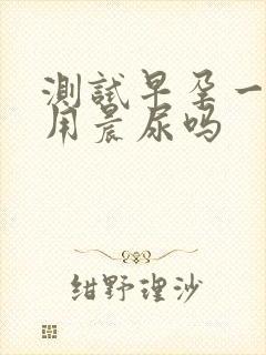 测试早孕一定要用晨尿吗